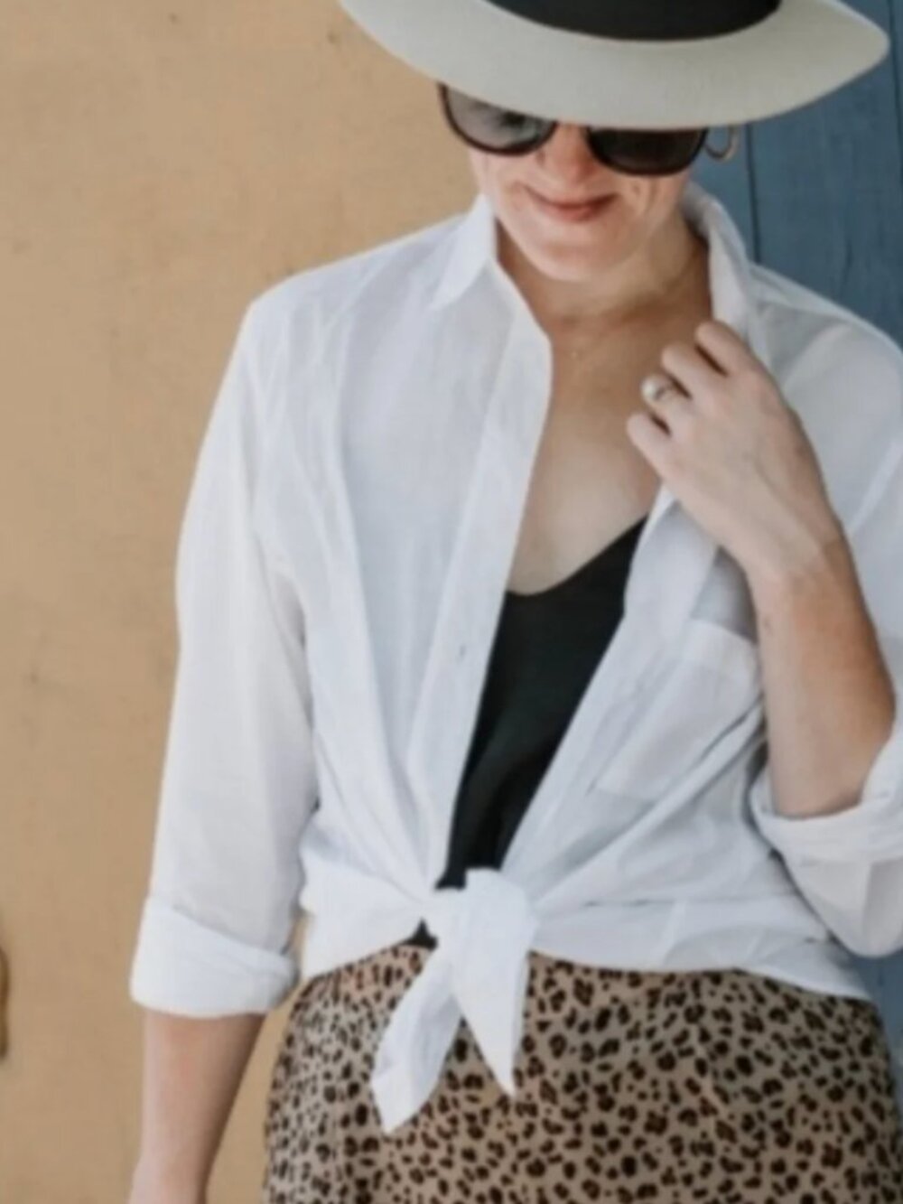 Grayson The Hero White Button Down Shirt Blouse Size 2 - Picture 6 of 9